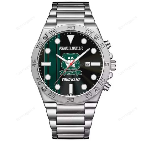 Plymouth Argyle FC Personalized New Hand Watch Gift For Fans