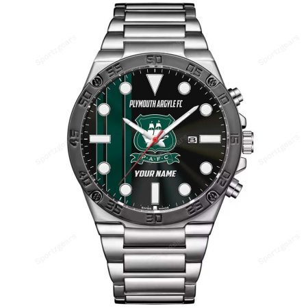 Plymouth Argyle FC Personalized New Hand Watch Gift For Fans