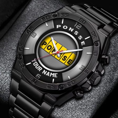 Ponsse Personalized New Stainless Steel Hand Watch For Fans