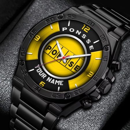 Ponsse Personalized New Stainless Steel Hand Watch For Fans