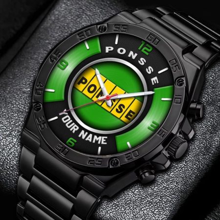 Ponsse Personalized New Stainless Steel Hand Watch For Fans