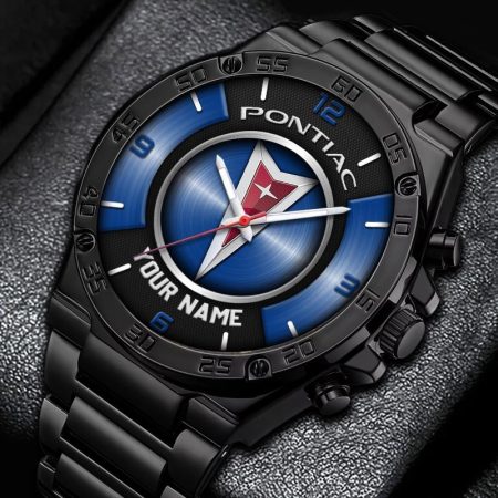 Pontiac Car Personalized New Stainless Steel Hand Watch For Fans