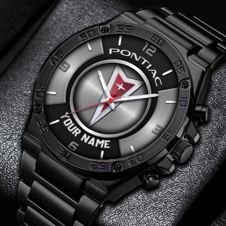 Pontiac Car Personalized New Stainless Steel Hand Watch For Fans