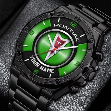 Pontiac Car Personalized New Stainless Steel Hand Watch For Fans