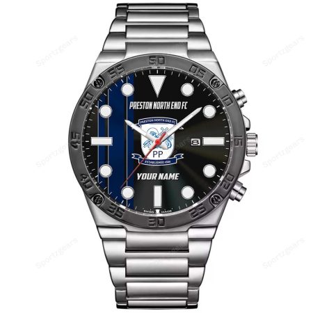 Preston North End FC Personalized New Hand Watch Gift For Fans