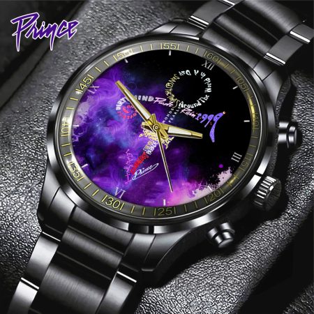 Prince Music Black Stainless Steel Wa Gift For Fan