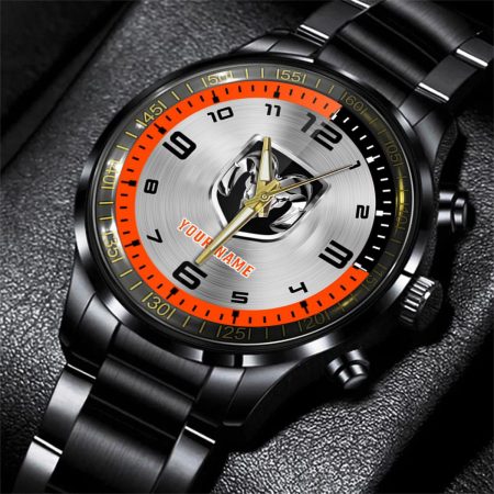 Ram Truck Car Personalized Black Stainless Steel Hand Watch For Fan