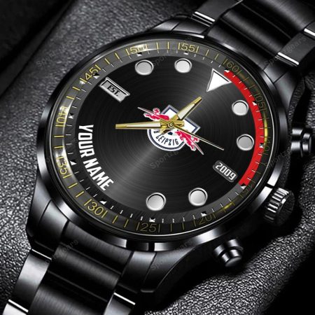 RB Leipzig Bundesliga Personalized New Black Hand Watch Gift For Fans