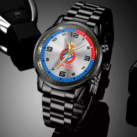 RCD Espanyol LaLiga Personalized New Black Hand Watch Gifts For Fans