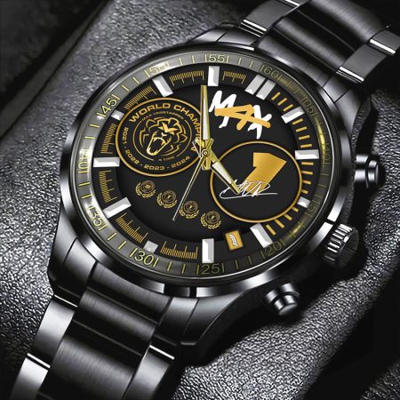 Red Bull Racing F1 x MV1 Black Stainless Steel Watch Gift For Fan