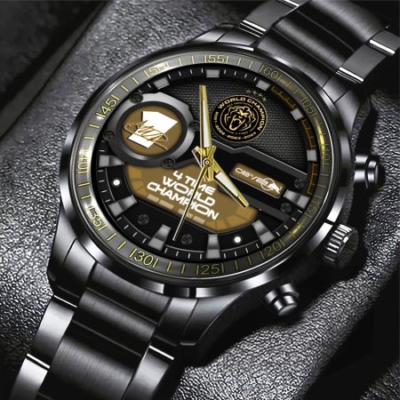 Red Bull Racing F1 x MV1 Black Stainless Steel Watch Gift For Fan