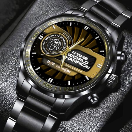 Red Bull Racing F1 x MV1 Black Stainless Steel Watch Gift For Fan