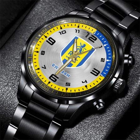 RKC Waalwijk Eredivisie Personalized Black Stainless Steel Hand Watch For Fan