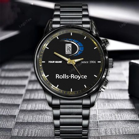 Rolls Royce New Personalized Black Hand Watch Gifts For Fans