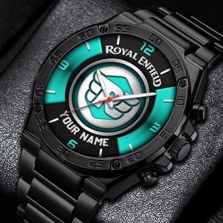 Royal Enfield Motorcycles Personalized New Stainless Steel Hand Watch For Fans