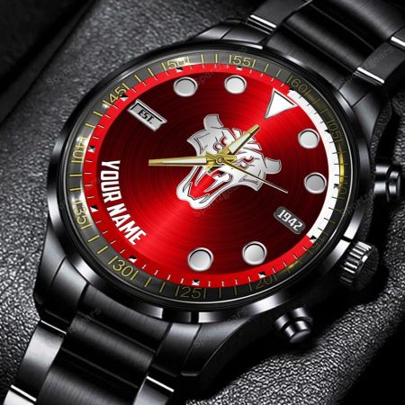 Same Tractor Personalized Black Hand Watch Gift For Fans