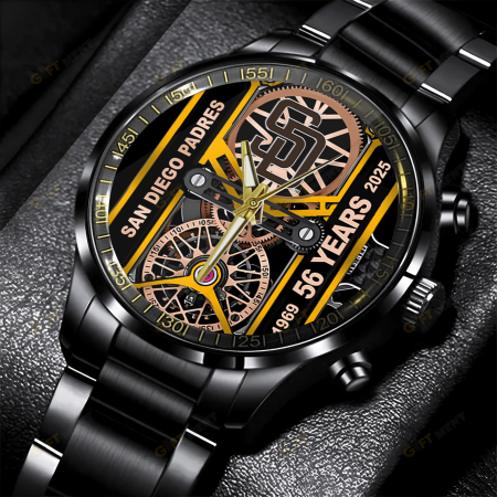 San Diego Padres MLB Stainless Steel Watch Gift For Fan