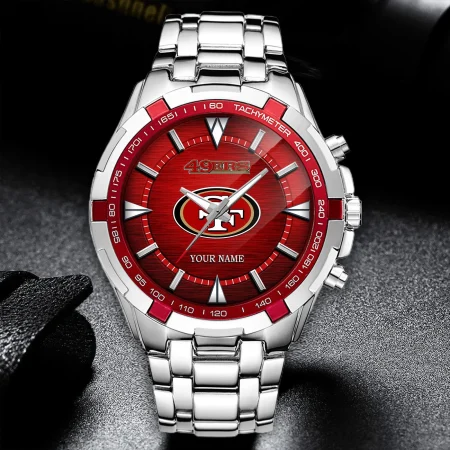 San Francisco 49ers NFL Alloy Men Quartz Watch Personalized Gift For Fan