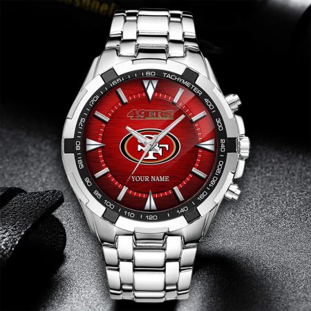 San Francisco 49ers NFL Alloy Men Quartz Watch Personalized Gift For Fan