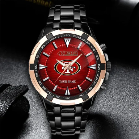 San Francisco 49ers NFL Alloy Men Quartz Watch Personalized Gift For Fan
