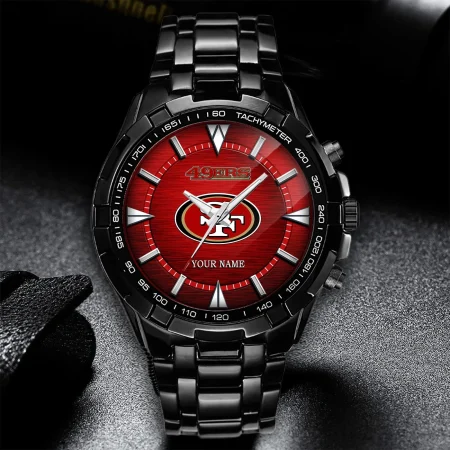 San Francisco 49ers NFL Alloy Men Quartz Watch Personalized Gift For Fan