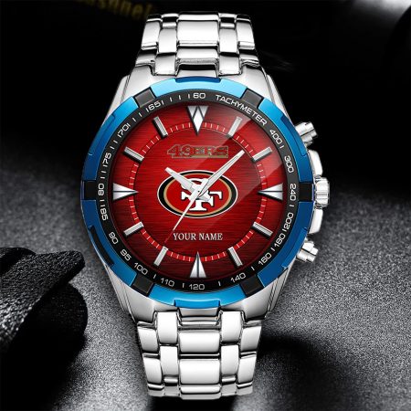 San Francisco 49ers NFL Alloy Men Quartz Watch Personalized Gift For Fan