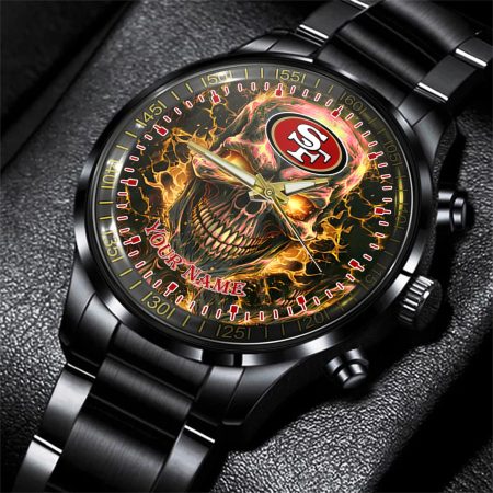 San Francisco 49ers NFL Men Hand Watch Personalized Gift For Fans