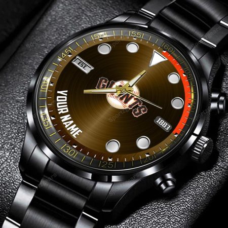 San Francisco Giants MLB Personalized New Black Hand Watch Gift For Fans
