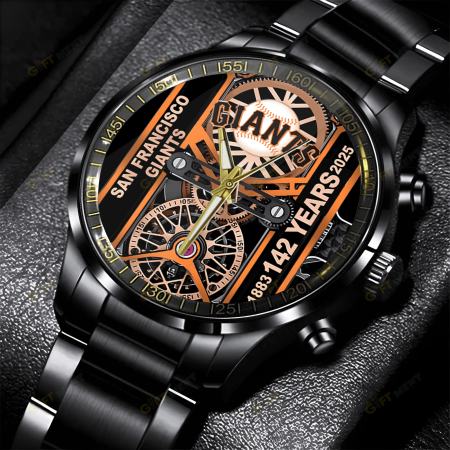 San Francisco Giants MLB Stainless Steel Watch Gift For Fan