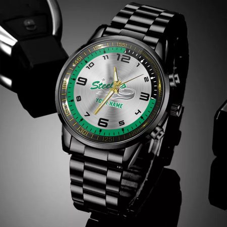 SC Bietigheim Steelers DEL Personalized Black Hand Watch Gifts For Fans