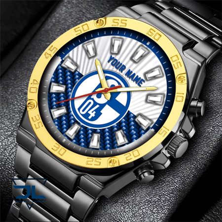 Schalke 04 Bundesliga Personalized Hand Watch For Fans
