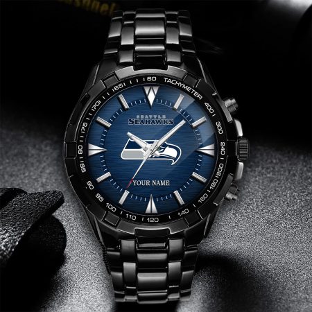Seattle Seahawks NFL Alloy Men Quartz Watch Personalized Gift For Fan