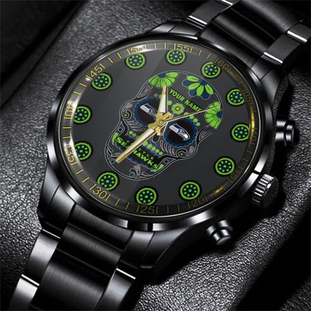 Seattle Seahawks NFL Men Hand Watch Personalized Gift For Fans