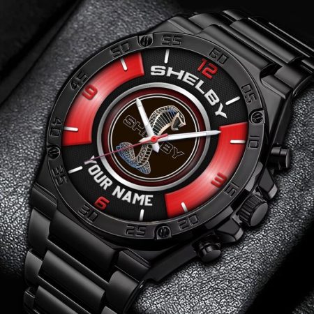 Shelby Car Personalized New Stainless Steel Hand Watch For Fans