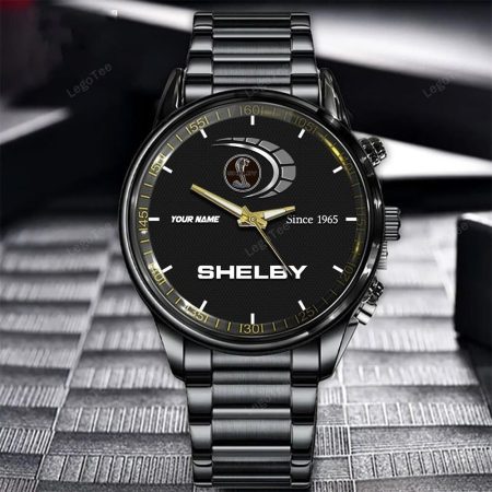 Shelby New Personalized Black Hand Watch Gifts For Fans