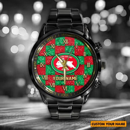 South Sydney Rabbitohs NRL Customized Hand Watch For Fan