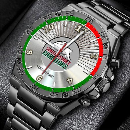 South Sydney Rabbitohs NRL New Personalized Watch Men Gift For Fans