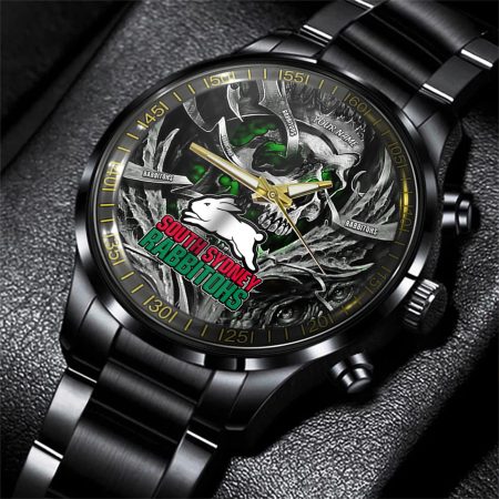 South Sydney Rabbitohs NRL Personalized Men Hand Watch Gift For Fans