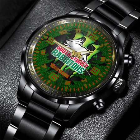 South Sydney Rabbitohs NRL Personalized Style 3D Men Hand Watch Gift For Fans