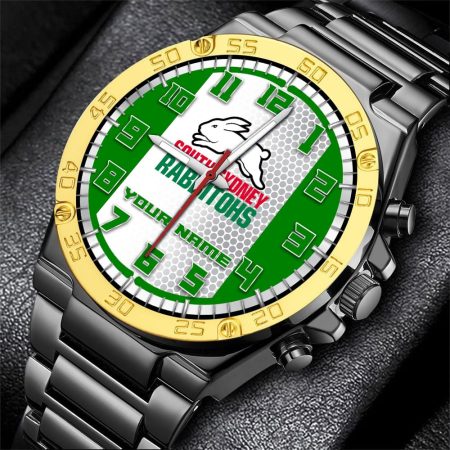 South Sydney Rabbitohs NRL Personalized Watch Of Wrist Of Men Gift For Fans