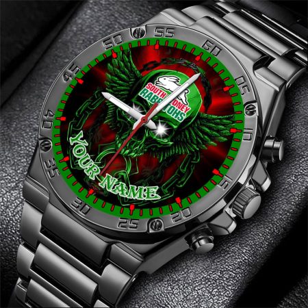 South Sydney Rabbitohs NRL Style Personalized Watch Men Gift For Fans