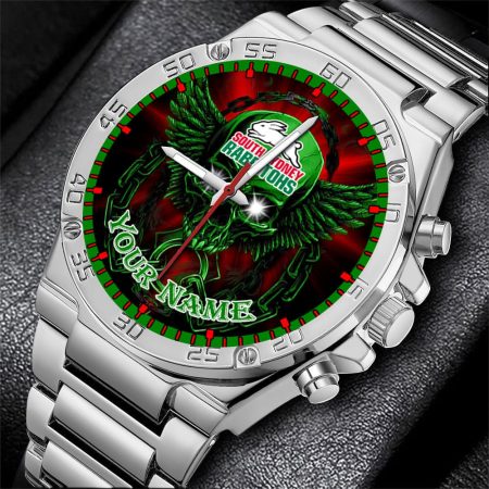 South Sydney Rabbitohs NRL Style Personalized Watch Men Gift For Fans