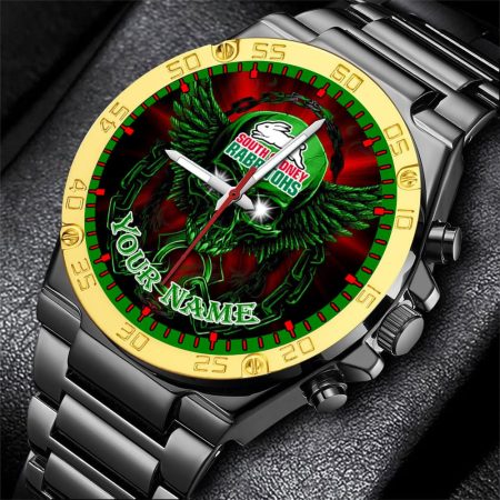 South Sydney Rabbitohs NRL Style Personalized Watch Men Gift For Fans