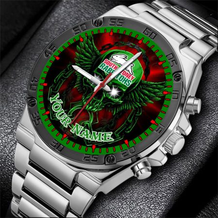 South Sydney Rabbitohs NRL Style Personalized Watch Men Gift For Fans