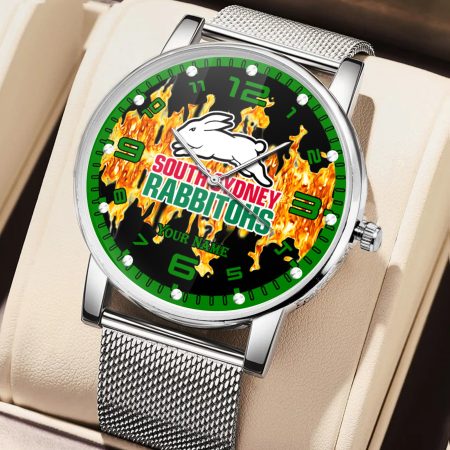 South Sydney Rabbitohs NRL Woman Hand Watch Personalized Gift For Fans