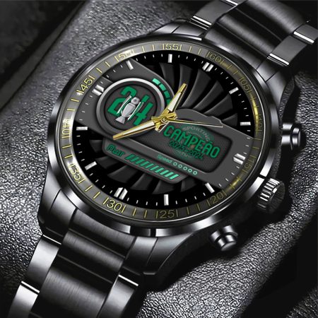 Sporting CP Primeira Liga Black Stainless Steel Watch Gift For Fan
