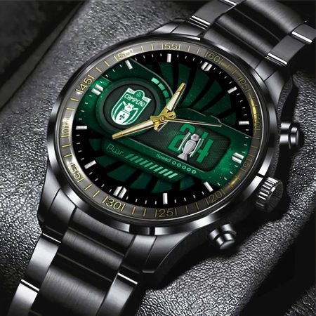 Sporting CP Primeira Liga Black Stainless Steel Watch Gift For Fan