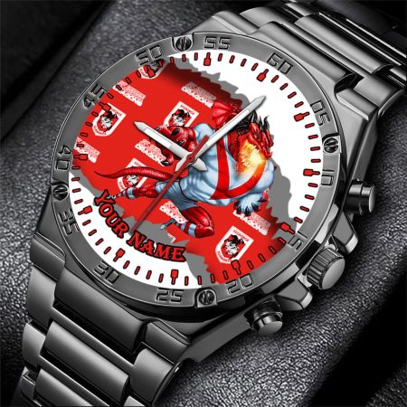 St George Illawarra Dragons NRL Fashion Personalized Watch Men Gift For Fans