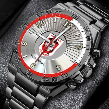 St George Illawarra Dragons NRL New Personalized Watch Men Gift For Fans
