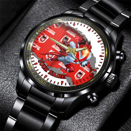 St George Illawarra Dragons NRL Personalized Men Hand Watch Gift For Fans